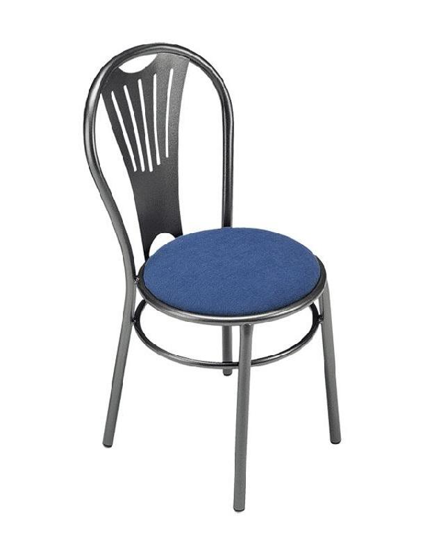 Chaise de restaurant - assise rembourrée - coloris cognac_0