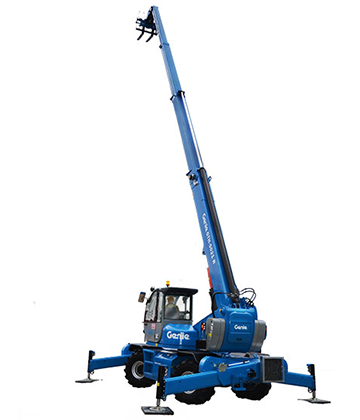 Chariot télescopique rotatif Genie - 16 mètres avec rotation 360° et capacité de charge 4000 kg_0