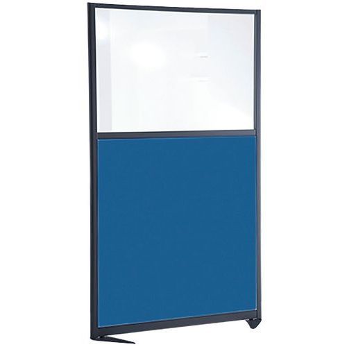 CLOISON DE SÉP ACOUSTIQUE SUR ALLÈGE 1700X1000 MM BLEU - LIGNE M