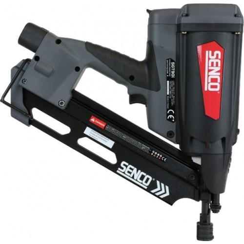 CLOUEUR À GAZ SGT90I POUR CHARPENTE BOIS 50-90 MM + 2 BATTERIES LION 7,2V + CHARGEUR SENCO