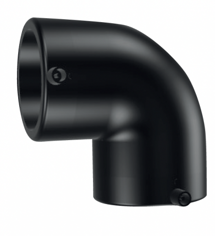 Coude 90° PE Électrosoudable - Mâle Mâle - D 032 PN 16 - Référence 0340209308_0