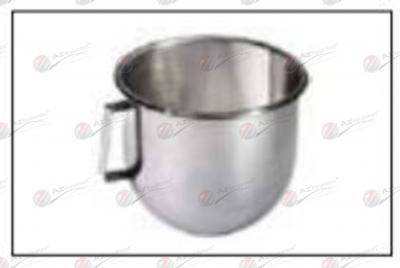 Cuve inox 5 litres pour batteur BE5 - Référence 653295 - Dimensions 206x250x194 mm_0