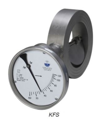 Débitmètre à clapet hydraulique - Lecture directe avec ressort - KFS & KFS-M40 - DN25 à DN600 - Acier, Inox, PVC, PPH, PVDF_0