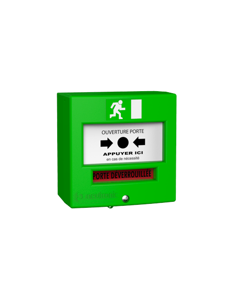 Déclencheur manuel d'alarme - Certifié CE et NF - Modèle 4710V3C - Réf. 703020_0