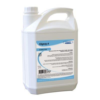 DETERQUAT - Désinfectant des surfaces sans rinçage - Elispray A 5L - Hydrachim - Bactéricide, levuricide, fongicide, virucide_0