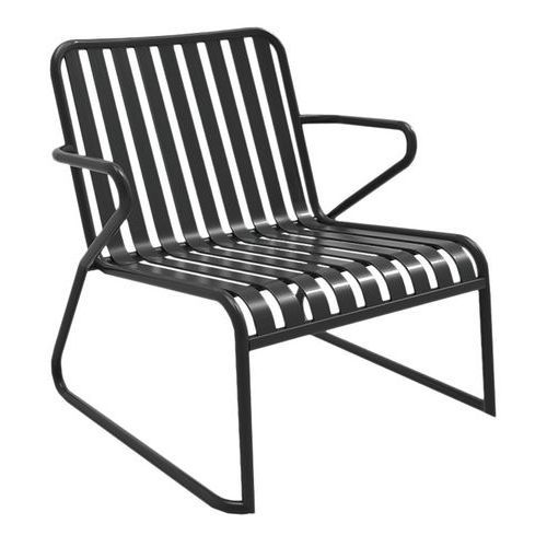 FAUTEUIL LOUNGE VERO ALU GRAPHITE