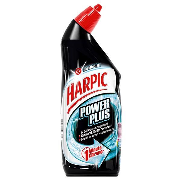 GEL WC SURPUISSANT HARPIC POWER + - GEL WC SURPUISSANT DÉSINFECTANT HARPIC 750ML LOT DE 2