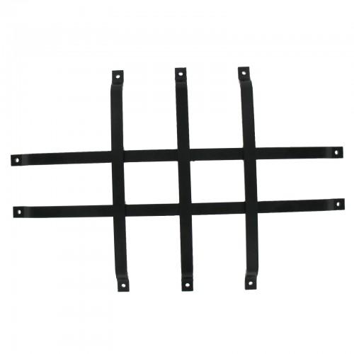 GRILLE DE DÉFENSE POUR HUBLOT ROND – NOIR TIRARD