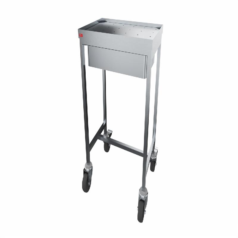 ITALCONCEPT L2G Chariot De Debrochage Inox304 Structure, 850 x 590 x 390mm - 3616350001979_0