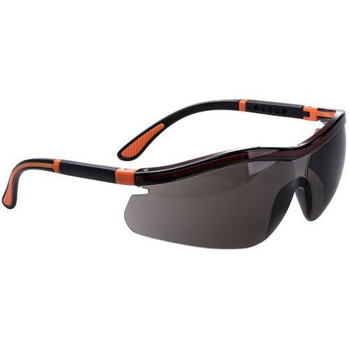 LUNETTES DE SÉCURITÉ NÉON PS34 FUMÉE - PORTWEST