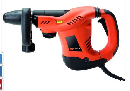Marteau piqueur SDS Max SPIT 453 - 6,5 joules - 1100W - avec coffret de transport_0