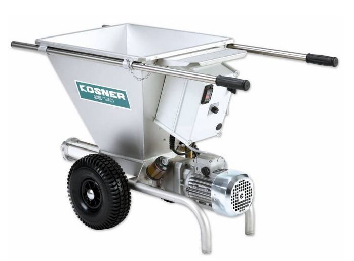 Machine à projeter Kosner MK140 - 44 kg - Débit jusqu'à 24 kg/mn - Cuve 62 L_0