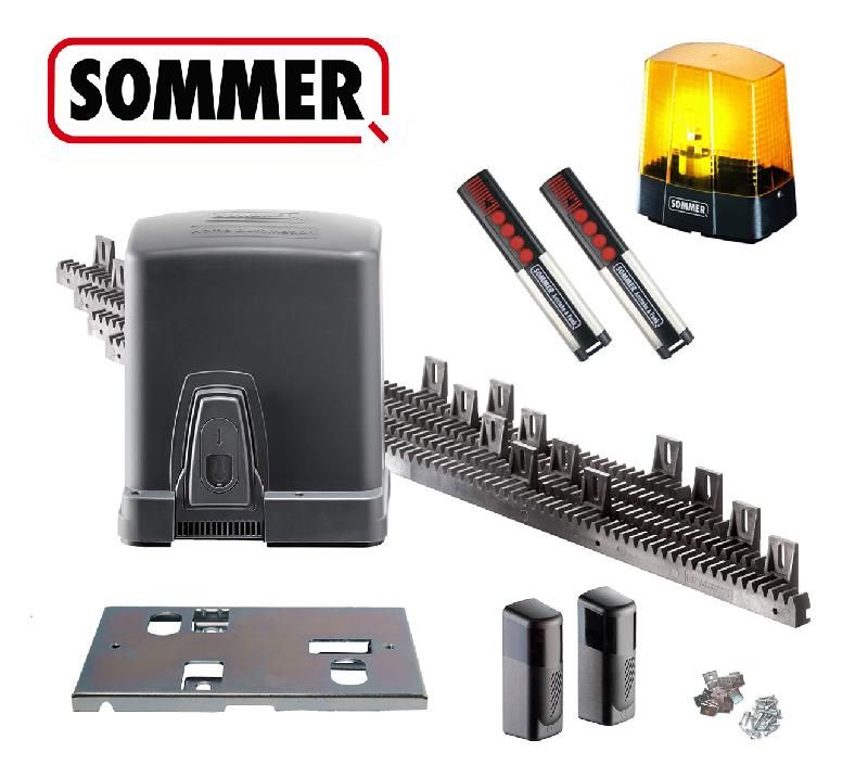 MOTORISATION PORTAIL COULISSANT KIT COMPLET SOMMER STARTER