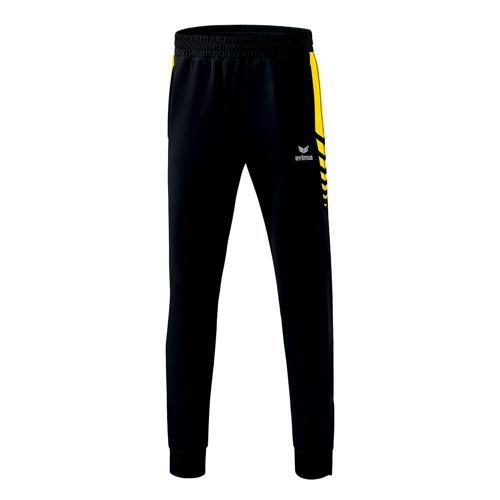 PANTALON DE SURVÊTEMENT ENFANT - ERIMA - WORKER SIX WINGS NOIR/JAUNE
