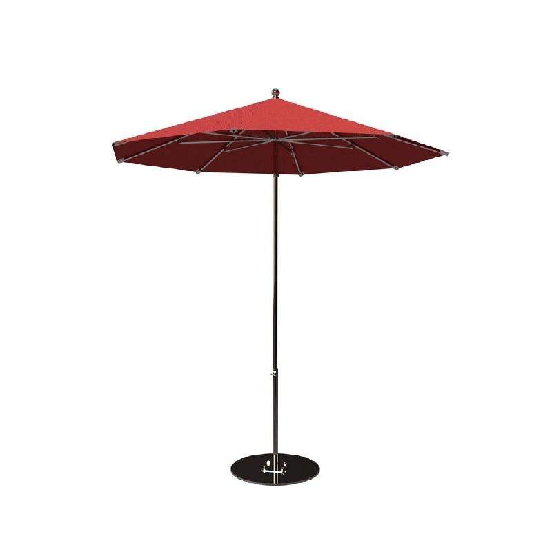 Parasol pour terrasse Pro Moorea rond Ø300cm armature + toile + housse - vermill_0
