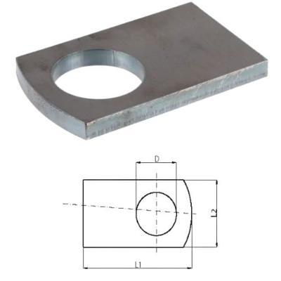 Plaque Type LP0 - Diamètre 40 mm - Longueur 120 mm - Épaisseur 10 mm_0