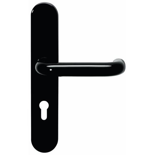 PLAQUES CLÉ L POUR POIGNÉES DE PORTE - POLYAMIDE NOIR - 111 HEWI