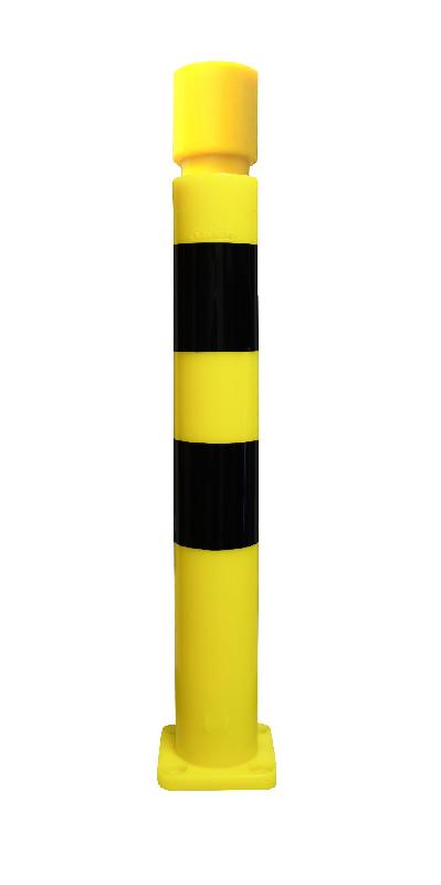 Poteau de sécurité jaune/noir MW Tools PIV808R_0
