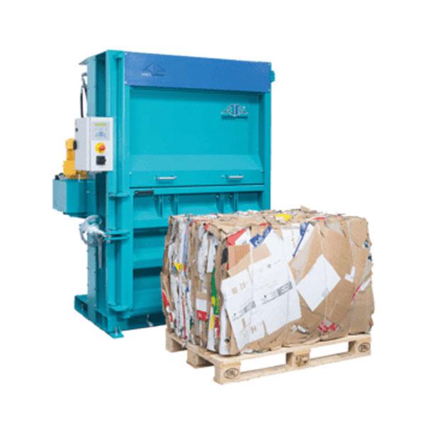 Presse à balles verticale IPV Easyline 260/520 - Robuste et Efficace pour Carton et Plastique_0