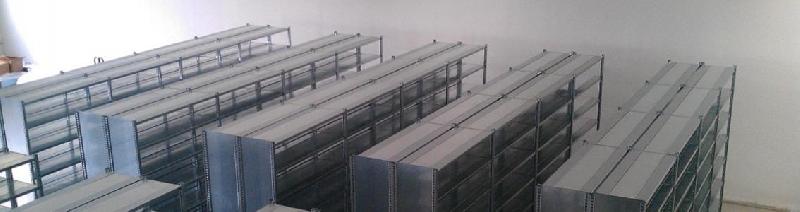 Rayonnage léger - tôlé ou à tablettes - charge jusqu'à 300 kg par niveau - Absices_0