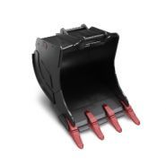 S45 Teeth Godet d'Excavation - Rototilt - 500L - Haute capacité pour conditions difficiles_0