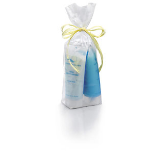 SACHET PLASTIQUE TRANSPARENT À FOND CARTON 10 X 22 CM