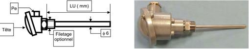 Sonde à résistance robuste, pouvant travailler continuellement à haute température - HRDT_0