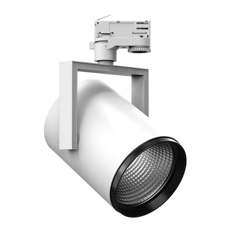PERFORMANCE IN LIGHTING SPOT POUR RAIL TRIPHASÉ AS425 LED MEDIUM BLANC BN