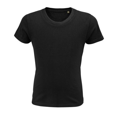 TEE-SHIRT PERSONNALISABLE ENFANT COTON ORGANIQUE BIO JERSEY 150 NOIR PROFOND