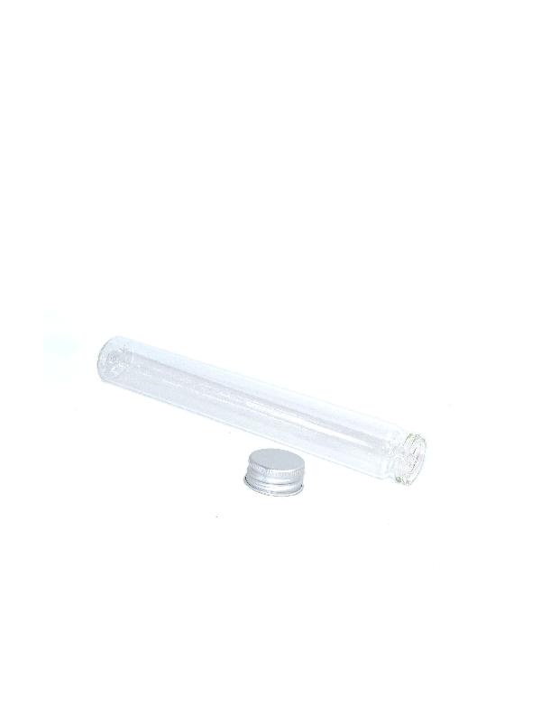 Tube en verre 110 ml - Fond plat 208 mm x 29,5 mm - Marque PARLAPAPA_0