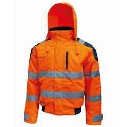 U-Power - Veste Bomber orange haute visibilité imperméable BEST Orange Taille L - L orange 8033546386057_0