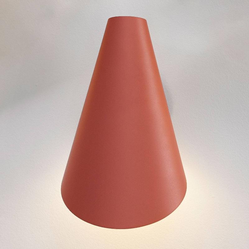 VIBIA I.CONO 0720 APPLIQUE, 28 CM, ROUGE-BRUNE