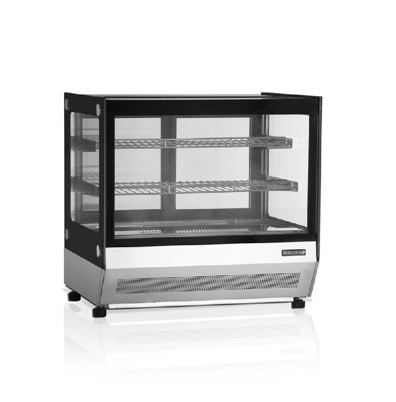 Vitrine réfrigérée droite - 67L | Tefcold - LCT750F/BLACK_0