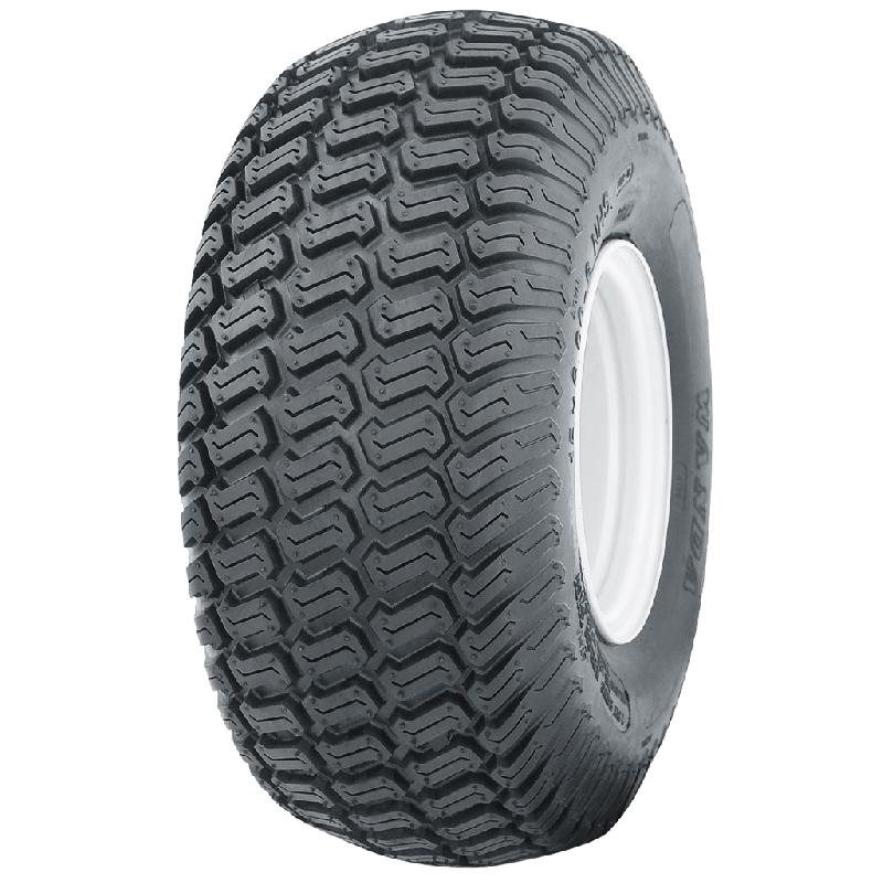 18x8.50-8 4ply Multi turf grass tyre on four stud rim - lawn mower 25mm BB_0