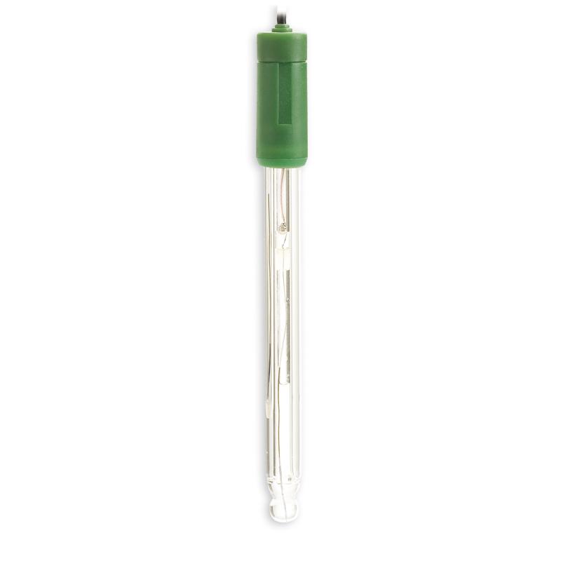 Électrode pH combinée pour échantillons fluorés - Corps en verre - Connecteur BNC - Câble 1 m - HI1143B_0