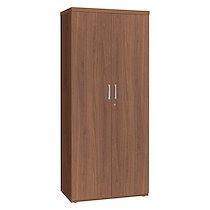 ARMOIRE HAUTE NOYER H 183 X L 80 CM MILANO MÉTAL