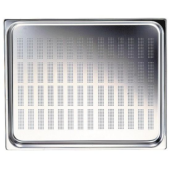 Bac GN perforé en inox - GN 1/2 h=100 mm - Référence Virtus FAA0085_0