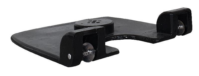Base fonte à roulettes pour barrières extensibles RXLO 1050/1100 - mobilité et stabilité_0