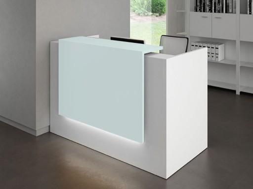 Borne d'accueil compacte Z2 - Officity - 126, Blanc mat, Blanc_0