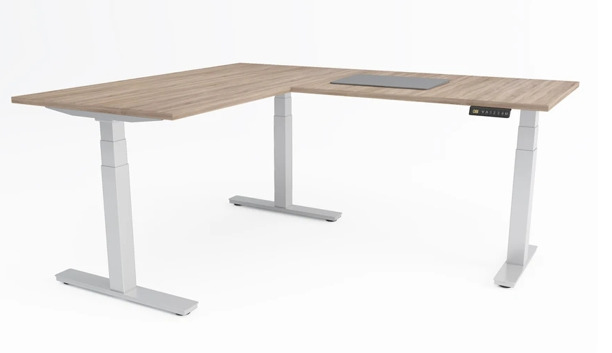 Bureau assis-debout électrique - Hauteur variable de 62,5 cm à 127,5 cm - T-STAND 90_0