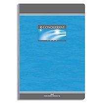 CAHIER RELIURE BROCHURE GRAND FORMAT 21X29,7CM 192 PAGES 70G PETITS CARREAUX 5X5 - LOT DE 4