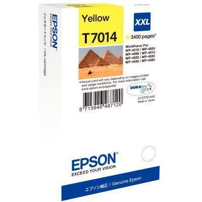 Cartouche jet d'encre Epson - T701440 jaune très haute capacité - Référence C13T701440_0