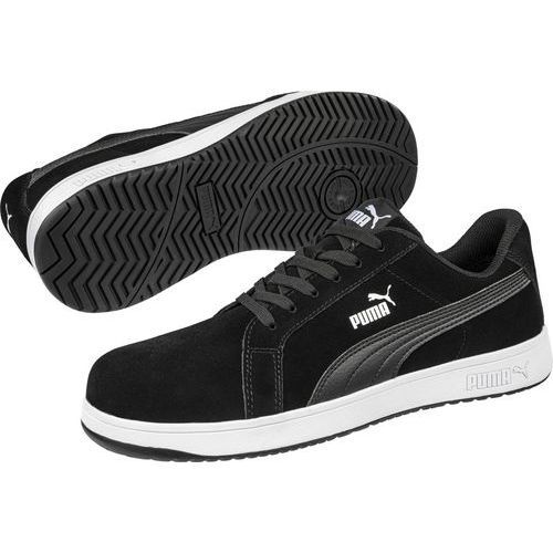 CHAUSSURE DE SÉCURITÉ ICONIC BLACK LOW S1PL NOIR - P.46 - PUMA