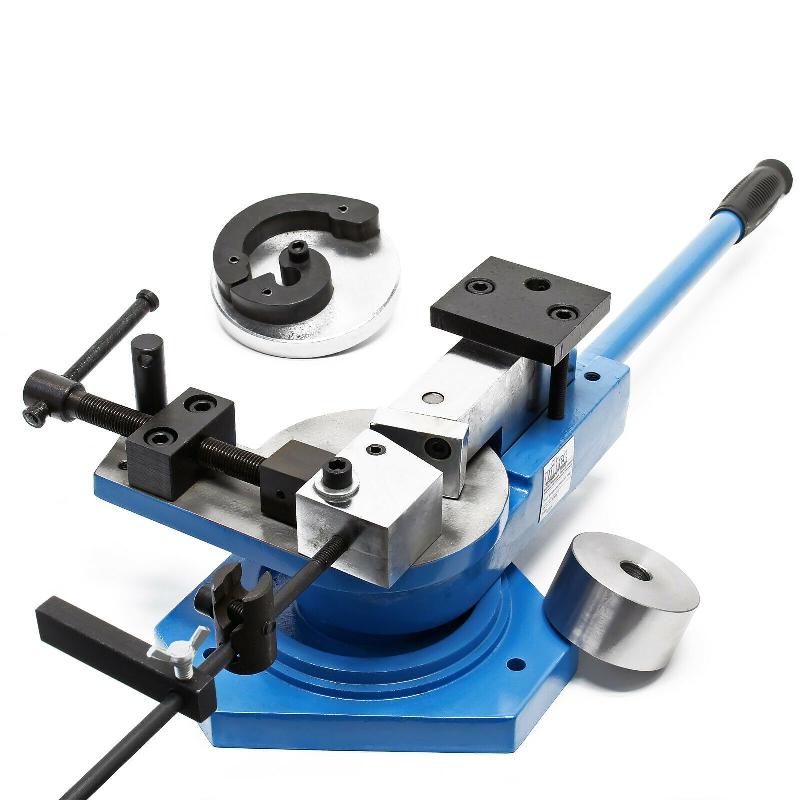 Cintreuse professionnelle à banc de pliage 360° - Tôles, acier rond et carré - Modèle 16_0000778_0
