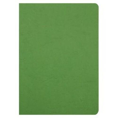 Clairefontaine Lot de 5 Cahier Age Bag A4, 96p./48 feuilles 90 g/m² piquées, couv. Coloris vert, uni - 3329687330031_0