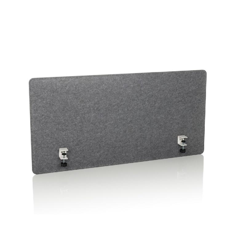 Cloison acoustique de bureau FLEXMIUT 3D 120x60x2,1 plastique gris hjh OFFICE - gris multi-matériau 892001_0