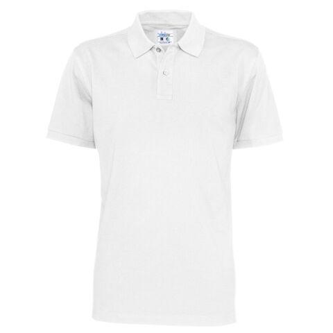 COTTOVER POLO MANCHES COURTES HOMME - CERTIFIÉ GOTS BLANC - TAILLE M