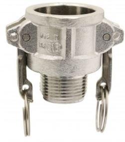 Coupleur mâle - type B - joints NBR - inox 316 - réf. 06CMI - pour irrigation, incendie et produits pétroliers_0