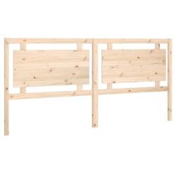 Décoshop26 - Tête de lit accessoire couchage chambre à coucher meuble 205,5 x 4 x 100 cm bois de pin massif TDL0206108 - 3000922232692_0