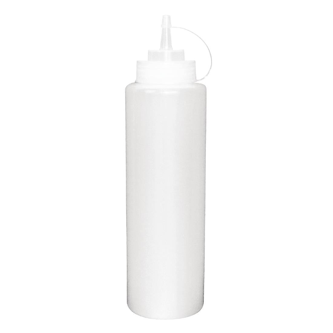 Distributeur de sauce transparent - vogue - 200(h) x 58(ø) mm / 340ml_0